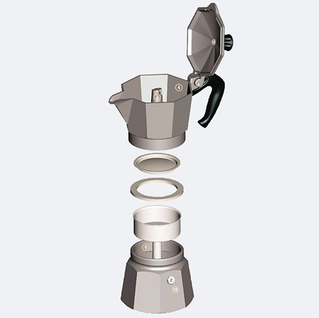 CAFETERA MOKA EXPRESS - Tienda de tuferreteria.online by Ferretería La Salle